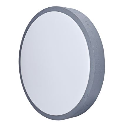 LED himmennettävä kattovalaisin GREY LED/60W/230V 3000-6500K harmaa halkaisija 49 cm + kaukosäädin