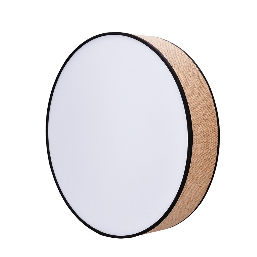 LED himmennettävä kattovalaisin BROWNIE LED/48W/230V 3000-6500K ruskea Ø 40 cm + kaukosäädin