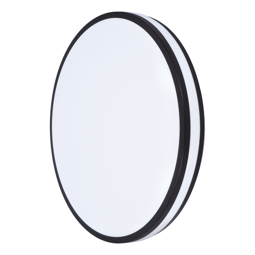 Himmennettävä LED-kattovalaisin LASKOS LED/48W/230V 3000-6500K musta + kauko-ohjaus