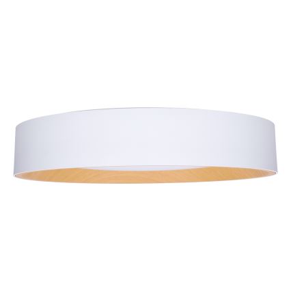 LED himmennettävä kattovalaisin LARIOS LED/48W/230V 3000-6500K Ø39 cm valkoinen + kaukosäädin