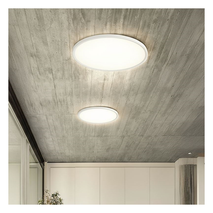 LED-himmennettävä kattovalaisin, pinta-asennettava riippuvalaisin LED/40W/230V 3000-6500K + kaukosäädin