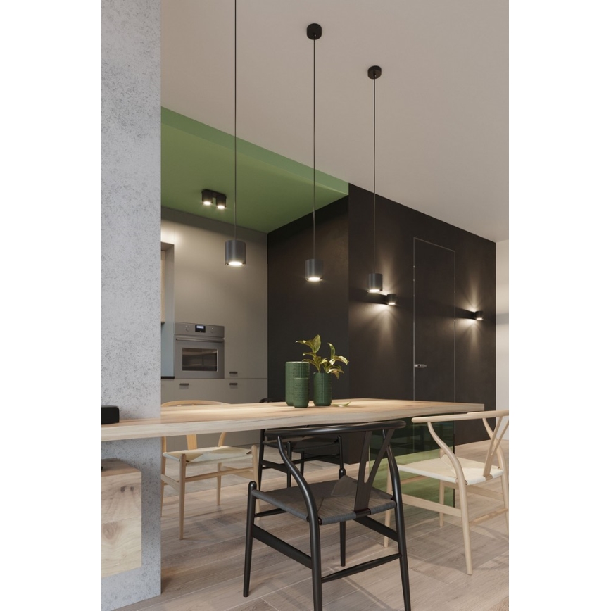 Kohdevalo ORBIS 1 1xGU10/10W/230V musta