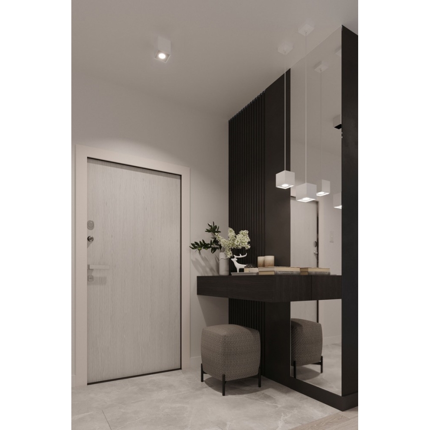 Kohdevalo QUAD 1 1xGU10/10W/230V valkoinen