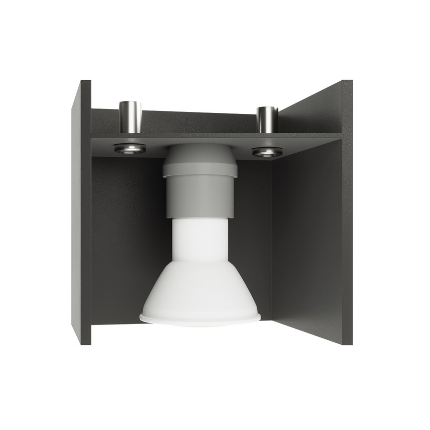 Kohdevalo QUAD 2 2xGU10/40W/230V harmaa