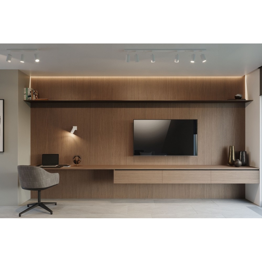 Kohdevalo RING 3 3xGU10/10W/230V valkoinen