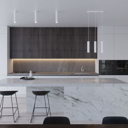 Kohdevalo LAGOS 1xGU10/10W/230V 30 cm valkoinen