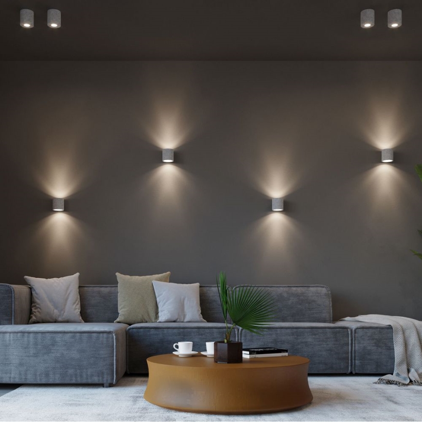 Kohdevalo ORBIS 1xGU10/10W/230V betoni