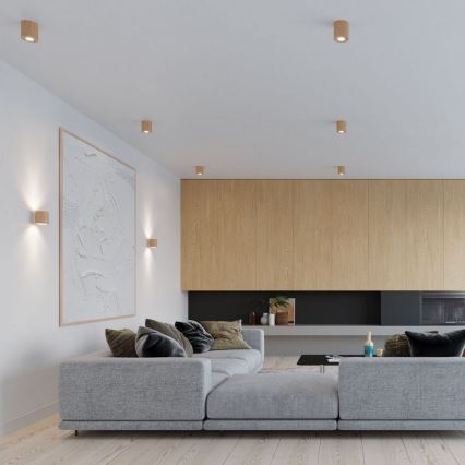 Seinäkohdevalo ORBIS 1xG9/40W/230V pyökki