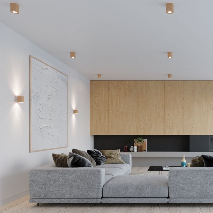 Kohdevalo ORBIS 1xGU10/10W/230V pyökki