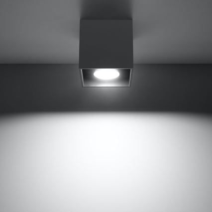 Kohdevalo QUAD 1 1xGU10/10W/230V antrasiitti