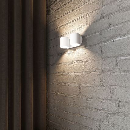 Seinäkohdevalo ORBIS 2xG9/40W/230V valkoinen