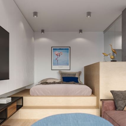 Kohdevalo TIUBE 1xGU10-AR111/10W/230V