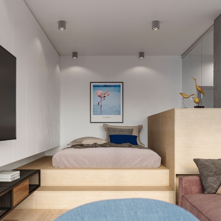 Kohdevalo TIUBE 1xGU10-AR111/10W/230V