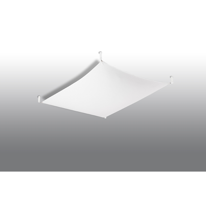 LED-kattovalaisin LUNA 2xG13/8,5W/230V 80x105 cm valkoinen