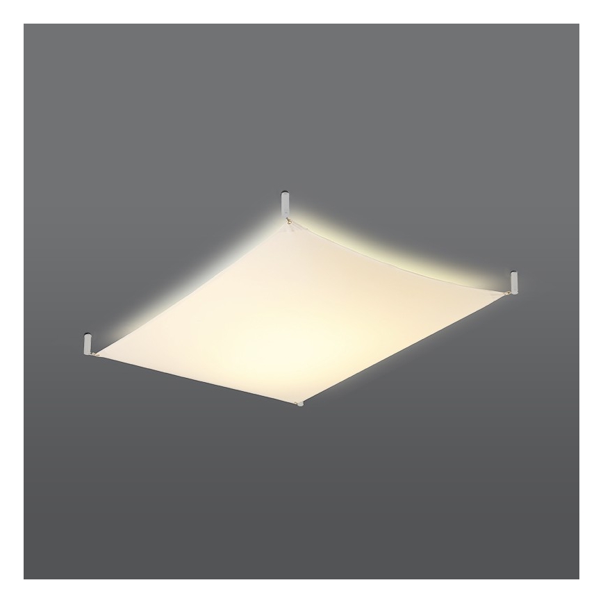 LED-kattovalaisin LUNA 2xG13/8,5W/230V 8x10,5 cm valkoinen