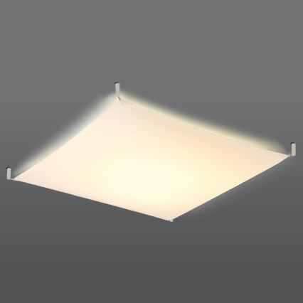 LED-kattovalaisin LUNA 6xG13/8,5W/230V 140x140 cm valkoinen