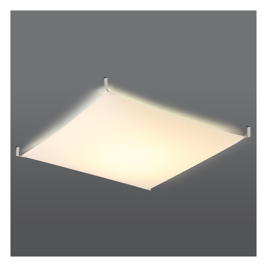 LED-kattovalaisin LUNA 6xG13/8,5W/230V 140x140 cm valkoinen