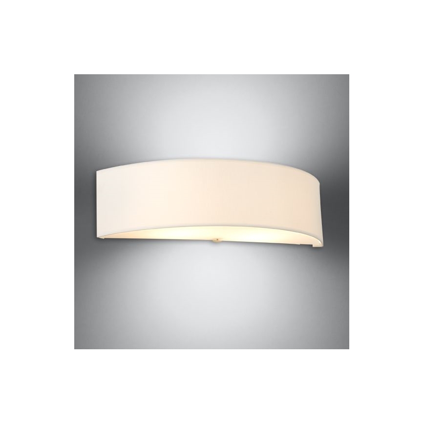 Seinävalaisin SKALA 2xE27/60W/230V valkoinen