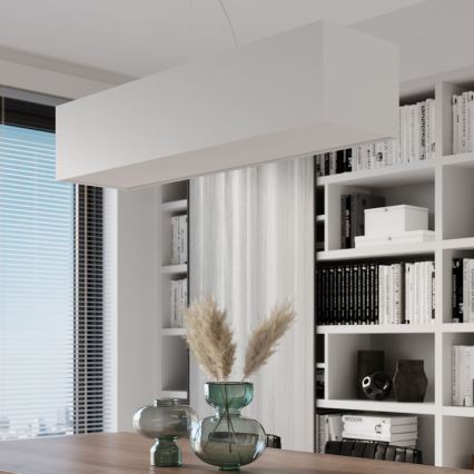 Kattokruunu johdossa SANTA 5xE27/60W/230V 120 cm valkoinen