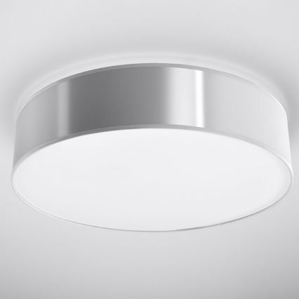 Kattovalo ARENA 4xE27/60W/230V harmaa