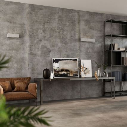 Seinävalo VEGA 1xE27/60W/230V 30 cm betoni