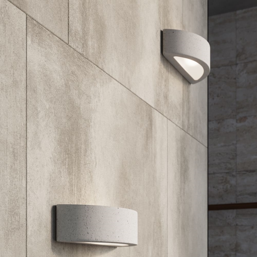 Seinävalo ATENA 1xE27/60W/230V betoni