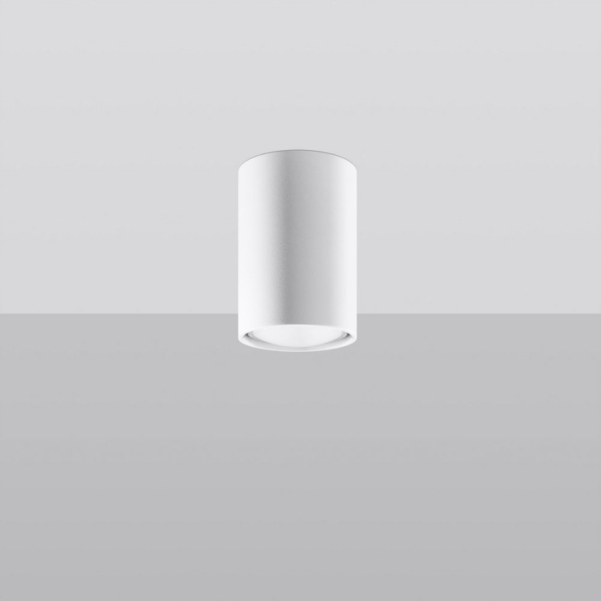 Kohdevalo LAGOS 1xGU10/10W/230V 10 cm valkoinen