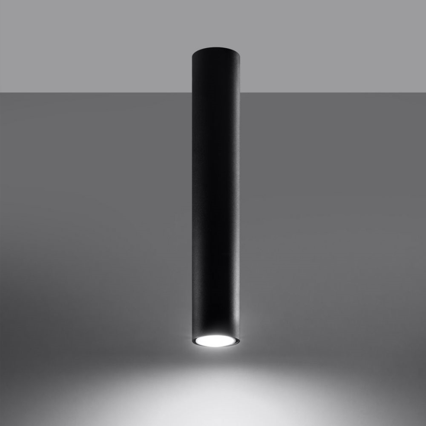 Kohdevalo LAGOS 1xGU10/10W/230V 40 cm musta