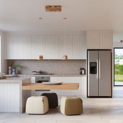 Kattovalo WOODY 3xGU10/40W/230V tammi