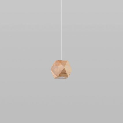 Kattokruunu johdossa WOODY 1xGU10/40W/230V tammi