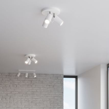 Kohdevalo RING 3xGU10/10W/230V valkoinen