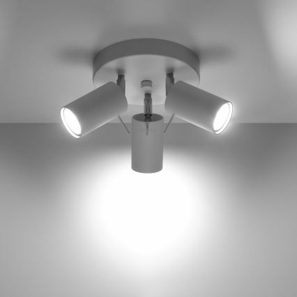 Kohdevalo RING 3xGU10/10W/230V valkoinen