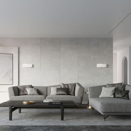 Seinävalaisin TILA 1xG9/40W/230V 30 cm valkoinen