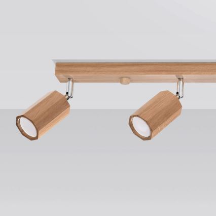 Kohdevalo ZEKE 4xGU10/40W/230V tammi