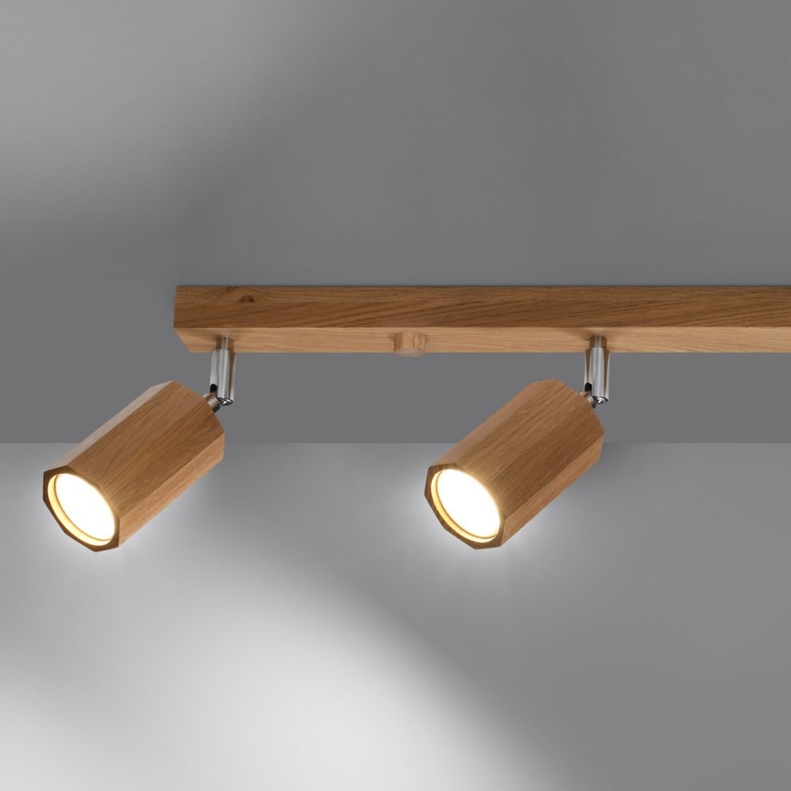 Kohdevalo ZEKE 4xGU10/40W/230V tammi