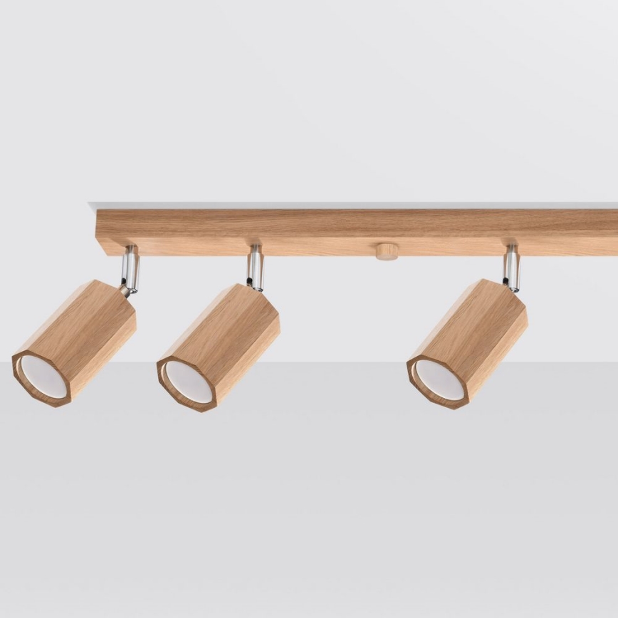 Kohdevalo ZEKE 6xGU10/40W/230V tammi