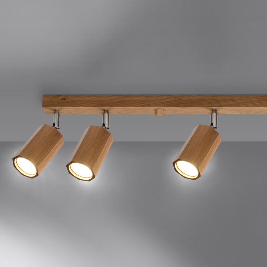 Kohdevalo ZEKE 6xGU10/40W/230V tammi