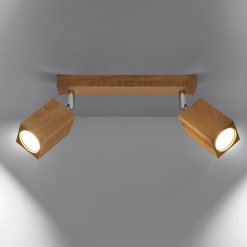 Kohdevalo KEKE 2xGU10/40W/230V tammi