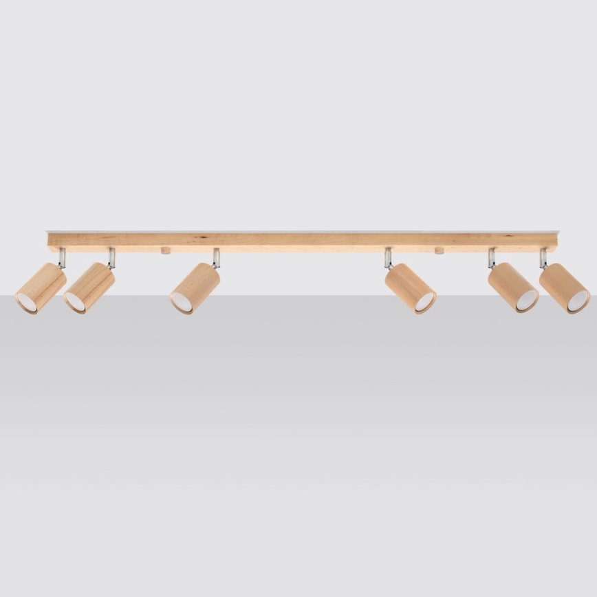 Kohdevalo BERG 6xGU10/40W/230V pyökki