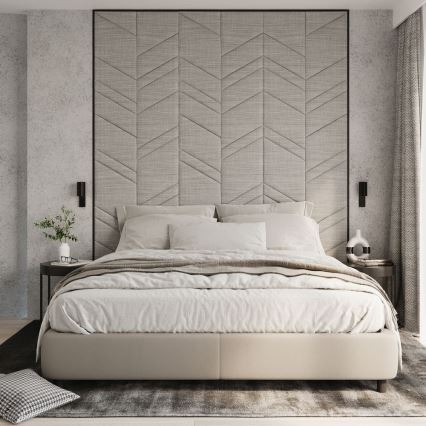 Seinävalaisin UTTI 1xGU10/40W/230V musta