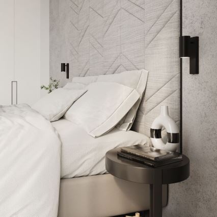 Seinävalaisin UTTI 1xGU10/40W/230V musta