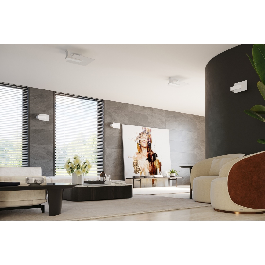 Seinävalaisin LAPPO 1xE14/10W/230V valkoinen