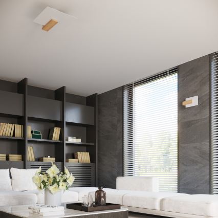 Kattovalaisin LAPPO 2xE27/15W/230V beige