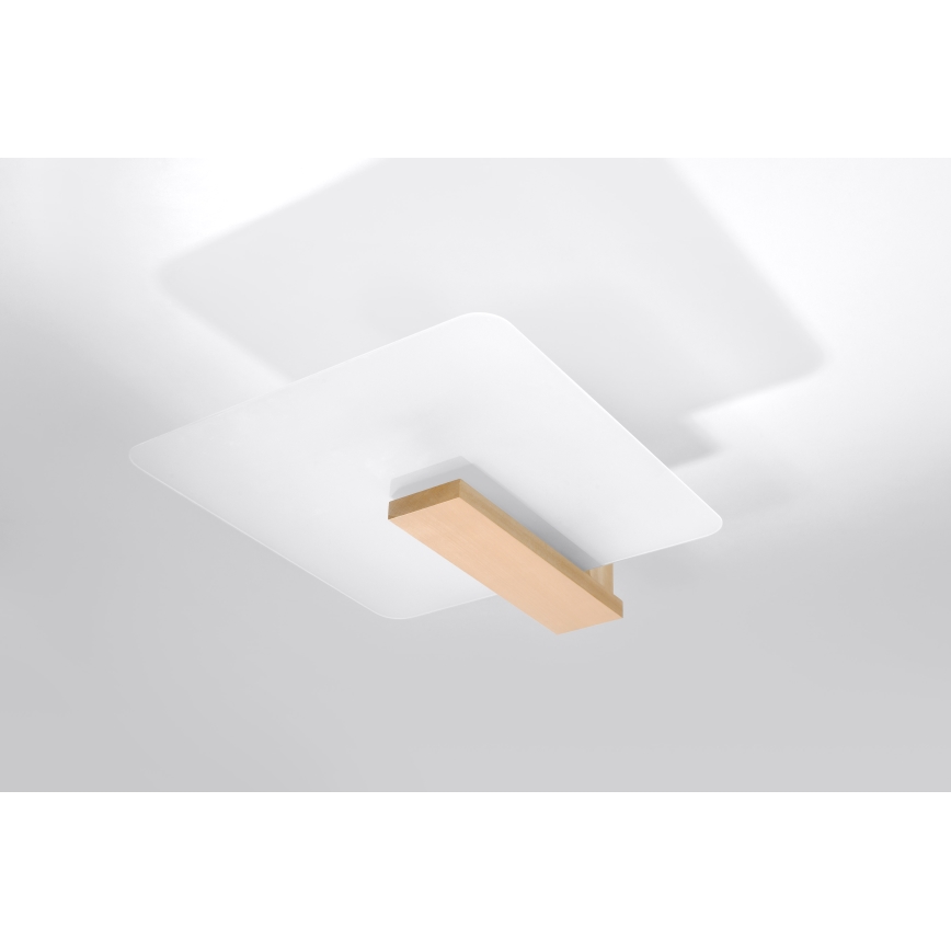 Kattovalaisin LAPPO 2xE27/15W/230V beige