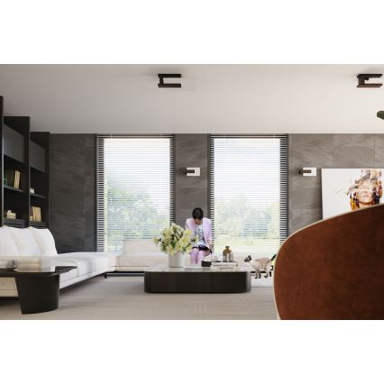 Kattovalaisin LAPPO 2xE27/15W/230V wenge