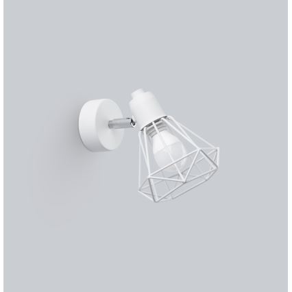 Seinävalaisin ARTEMIS 1xE14/40W/230V valkoinen