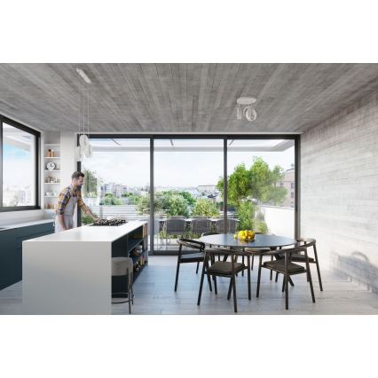 Riippuvalaisin TITRAN 1xE27/60W/230V valkoinen