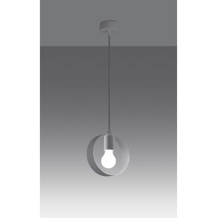 Riippuvalaisin TITRAN 1xE27/60W/230V valkoinen