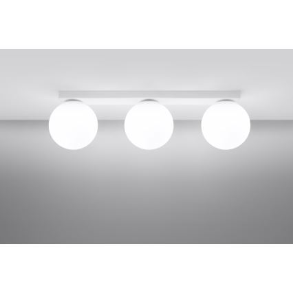 Sollux SL.1148 - Kattovalaisin YOLI 3xG9/12W/230V valkoinen