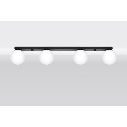 Kattovalaisin YOLI 4xG9/12W/230V musta